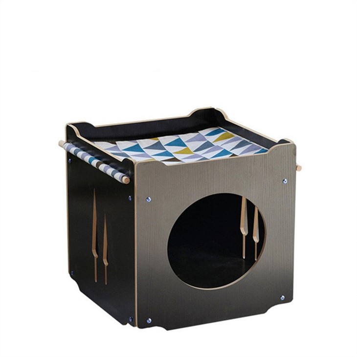 Cat kennels pet house (4)