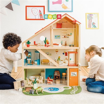 কাঠের 3 -স্তরের লিফট রান্নাঘর