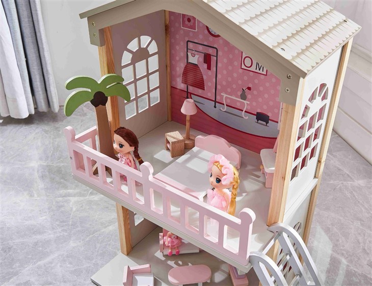 Billion Arts Wooden Doll House